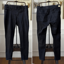 Levi’s Signature Black Wash Totally Shaping Pull On Skinny Jeans 14 32 X 32 - $27.00