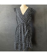 FSL Apparel Polka Dot Dress Sleeveless V-Neck Elastic Waist - Women&#39;s Si... - $451.23 MXN