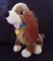 Lady And The Tramp Plush Stuffed Animal Disney Store Dog 13&quot; Doll - £19.65 GBP