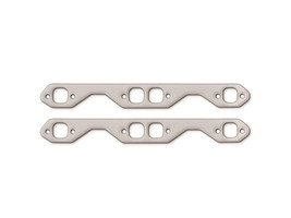 SBC Small Block Chevy 1.3&quot; Square Port Exhaust Manifold Gaskets Graphite... - £25.44 GBP