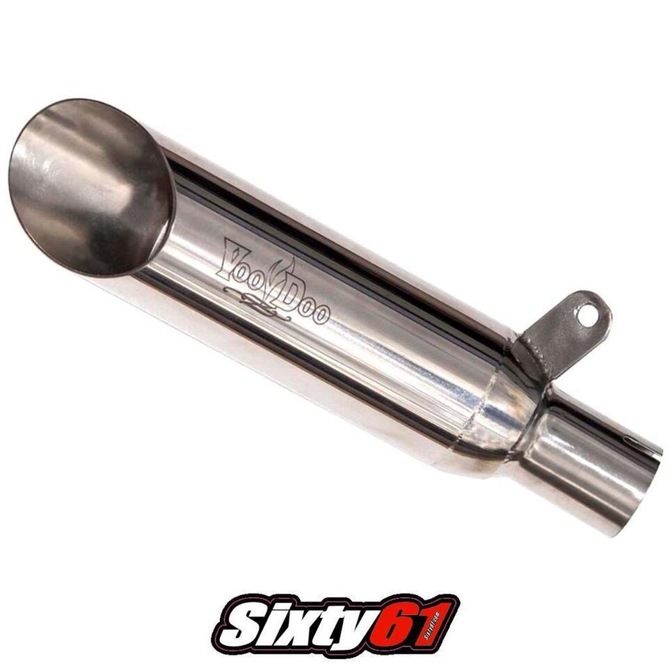 Voodoo Exhaust GSXR 1000 2005 2006 Suzuki Slip On Polished 05 06 - $242.99