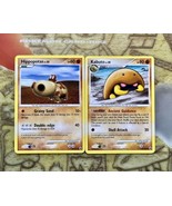 Y2K Pokemon Trading Cards Kabuto Hippopotas Majestic Dawn Diamond &amp; Pearl - £7.61 GBP