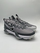 Nike Force Zoom Trout 9 Elite Grey Baseball Cleats FB2906-002 Men&#39;s Size 10.5 - £67.18 GBP