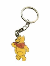 Vintage Winnie The Pooh Metal Winnie Keyring Keychain vtd - $6.32