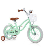14 Inch Kids Bike with Adjustable Seat and Bell for Kids 3-8 Years Olds-... - $2,859.39 MXN