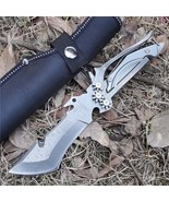Multifunctional Fixed Blade Knife Twig Scissor Outdoor Camping Mechanica... - €30,16 EUR
