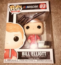 RARE Bill Elliott Signed Autograph NASCAR Funko Pop #03  - £77.66 GBP