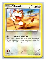 Meowth 114/162 - Breakthrough - Common - Pokemon Card TCG - LP PP8 - $36.74 MXN