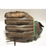 Rawlings 11” Youth Storm Glove ST1100FP REG Brown &amp; Teal Leather Shell RHT - £11.66 GBP