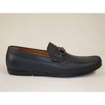 Men's Driving Shoes GENIO Turkey Casual Dress Genuine Leather 120741706 D.Blue image 7