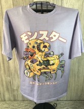 Robot Duck Monster Japan Design Classic Robot Purple T-shirt By Shein Si... - £7.78 GBP