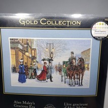 Dimensions Gold Collection Alan Maley&#39;s Gracious Era Counted Cross Stitch Kit - £25.91 GBP