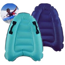 Inflatable Surf Body Board With Handles, Lightweight Swimming Floating S... - $39.99
