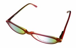 Jill Stuart Womens Ophthalmic Oval Plastic Eyeglass Frame 137 Pink - £14.38 GBP