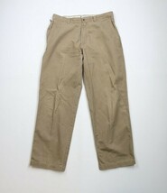 Vintage Columbia Mens 36x32 Distressed Spell Out Wide Leg Canvas Pants B... - $49.45