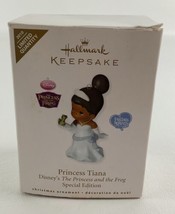 Hallmark Keepsake Christmas Ornament Disney Princess Frog Tiana Precious Moments - £39.65 GBP