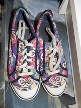 Coach Barrett Poppy Multicolor Purple Vintage Shoes/Sneakers Size 9B Wom... - $40.00