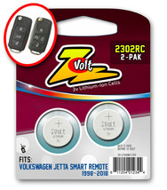 KEYLESS REMOTE Batteries (2) for 1998-2018 VOLKSWAGEN VW JETTA - FREE S/H - £3.85 GBP