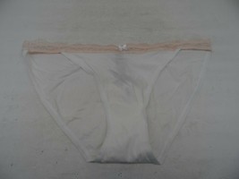Adore Me Women&#39;s Risque Lace Trim Panty 07588 White 0X - $4.74