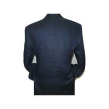 Men's Summer Linen Suit Apollo King Half Lined 2 Button European LN2 Navy Blue image 6