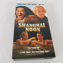Shanghai Noon VHS 2000 Jackie Chan Owen Wilson Lucy Liu Western Comedy R... - £3.91 GBP
