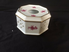 antique porcelain Herend  Hand Painted Porcelain Tea Stove - £169.08 GBP