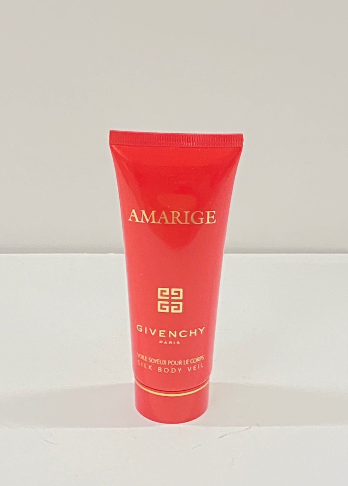 Amarige by Givenchy For Women 3.3oz Silk Body Veil Brand Open Full Red Tube - $29.99
