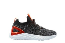 [E92577] Mens Peak Taichi 1.0 Plus Black Melange Grey Flyknit Running Sneakers - £29.95 GBP