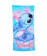 Disney Lilo and Stitch 28x58 Beach Towel Blue - £21.61 GBP
