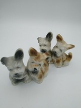 Vintage Salt and Pepper Shaker Two Pair Double Sided Dog - £5.21 GBP