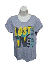 Lost in Translation Womens Large Gray TShirt - £15.27 GBP