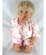 Vintage 2000 Original Lee Middleton Blonde Blue eyed Baby Doll Sucks Thumb - $20.78