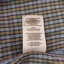 Columbia AM7837 Men's Green/Yellow Plaid Short Sleeve Button-Up Shirt Size XL image 5