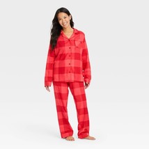 NEW Women&#39; Buffalo Check Plaid Flannel Matching Family Pajama Set S - $25.00