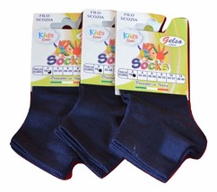 3 Pairs Socks Short Baby Wire Scotland Gelso Art. 116 Made IN Italy - $7.22+
