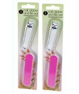 Unbranded 2 Pack Nail Clipper &amp; File Set - $8.41