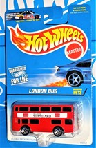 Hot Wheels 1997 Mainline #613 London Bus Red w/ 5SPs - £6.19 GBP