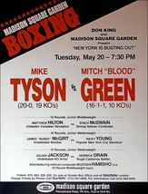 Mitch Blood Green Vs Mike Tyson 8X10 Photo Boxing Picture - £4.74 GBP