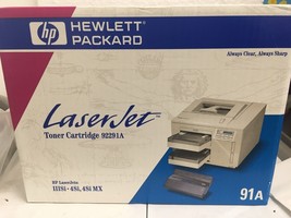 NEW HP Laser Jet 91A 92291A Black Standard Capacity Print Cartridge - $48.15