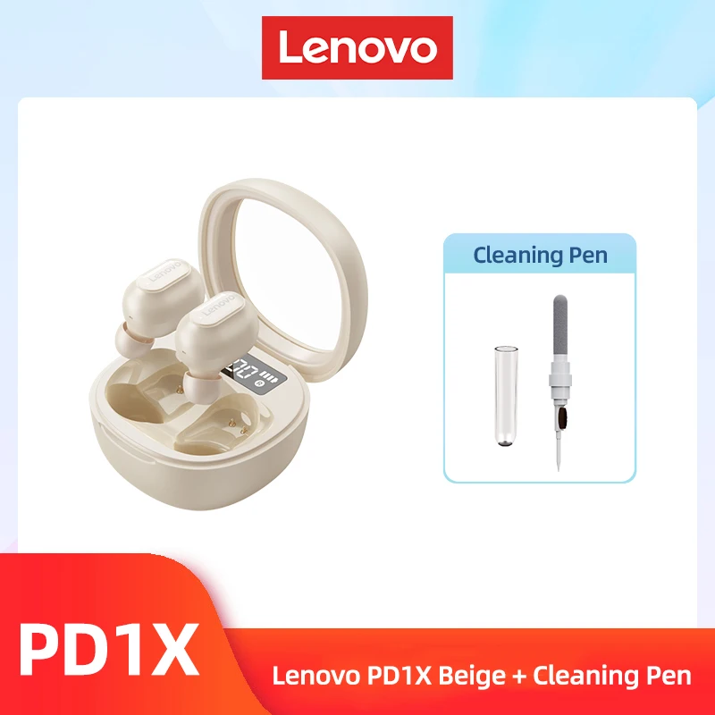   PD1X Pro Bluetooth 5.3 Earphones TWS Wireless Headset Smart Digital Display Ea - £13.80 GBP