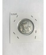 1989 Dominican Republic 25 Centavos. Two oxen pulling cart. KM# 71.1 - $4.93 CAD