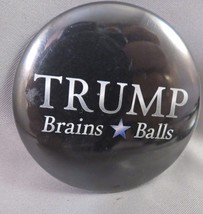  Trump Brains Balls Buttons Donald President 2016 Republican - £8.88 GBP