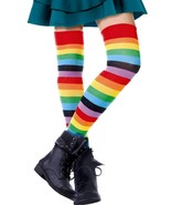 SAMFE UC Rainbow Stripes Thigh High Socks / Dancewear  - €11,36 EUR