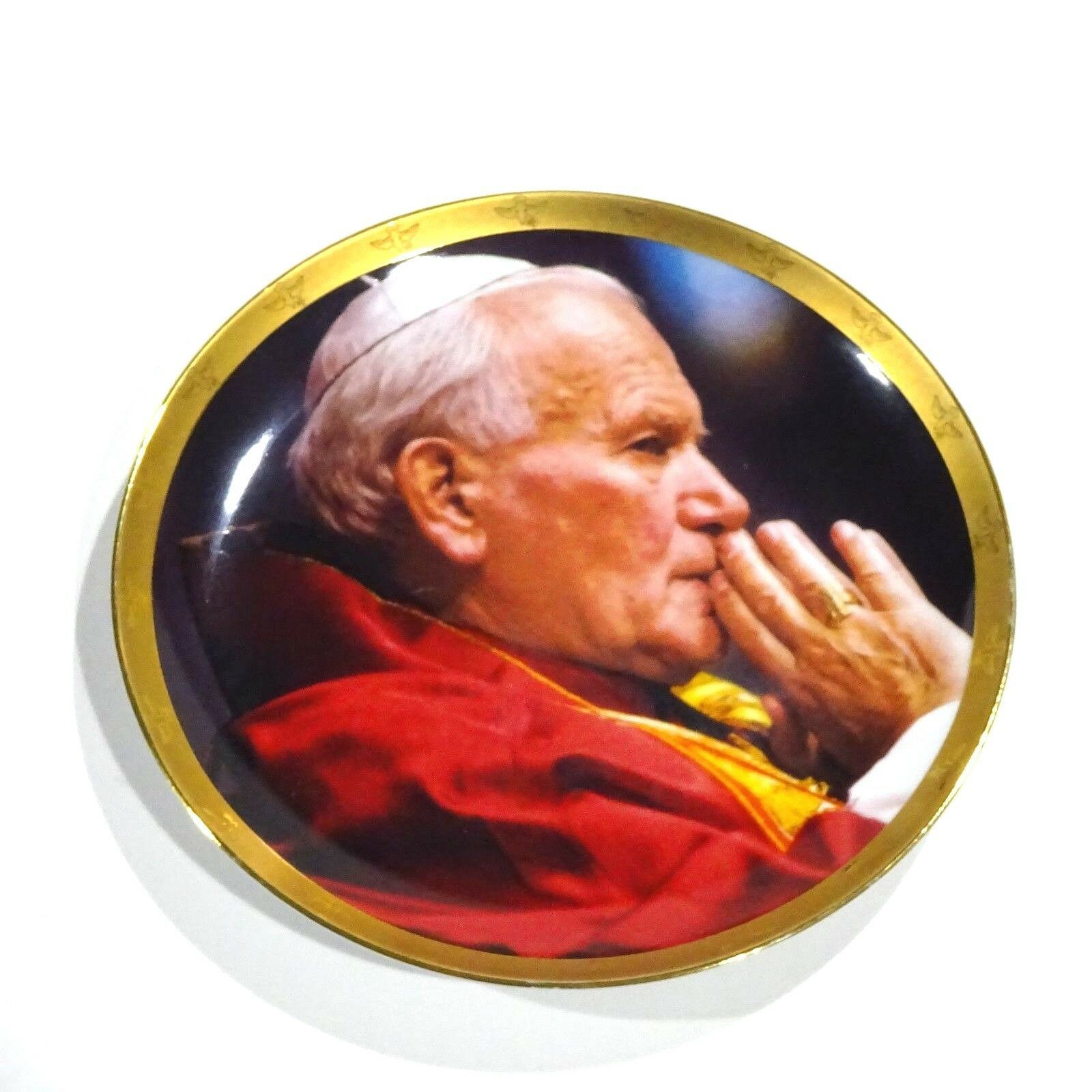 Danbury Mint 1994 Heavenly Father John Paul II Collectible Plate 8 inch - $18.99
