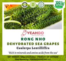 Yeahgsohopping Dried Sea Grapes / Dehydrated Caulerpa Lentillifera -100gram/ 3.5 - £10.31 GBP