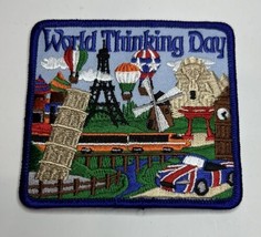 Girl Scout Patch Badge World Thinking Day - £2.61 GBP