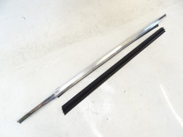 89 Mercedes W126 420SEL 560SEL trim, door moulding, chrome, right front upper - $46.74