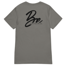 Women’s Basic Softstyle T-Shirt – &quot;Be Original&quot; Back Print (Charcoal) - $856.45 MXN