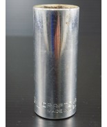 Craftsman 3/8 drive 3/4 &quot; 6 point V DEEP Socket USA -G- series 43337 - $8.07 CAD