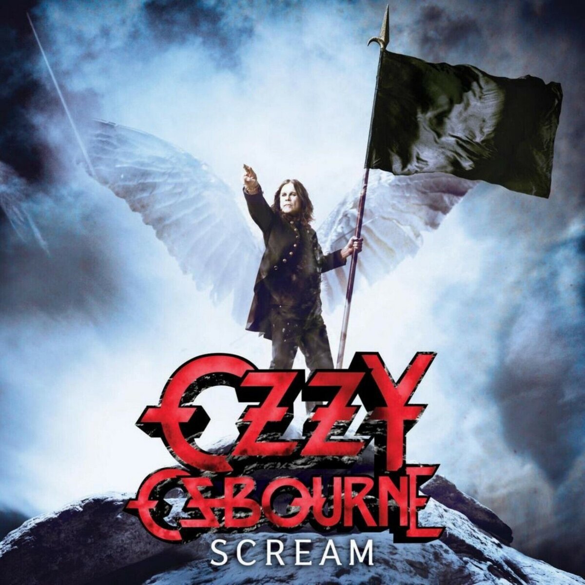 OZZY OSBOURNE Scream BANNER 3x3 Ft Fabric Poster Tapestry Flag album cov... - $22.00
